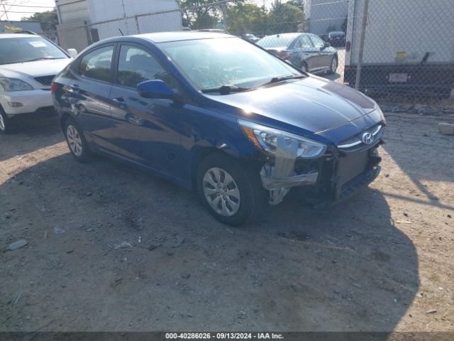 hyundai accent 2017 kmhct4ae1hu327934