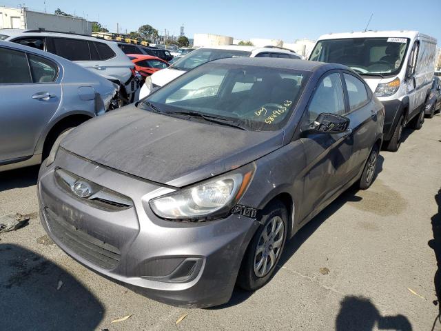 hyundai accent gls 2013 kmhct4ae2du494121