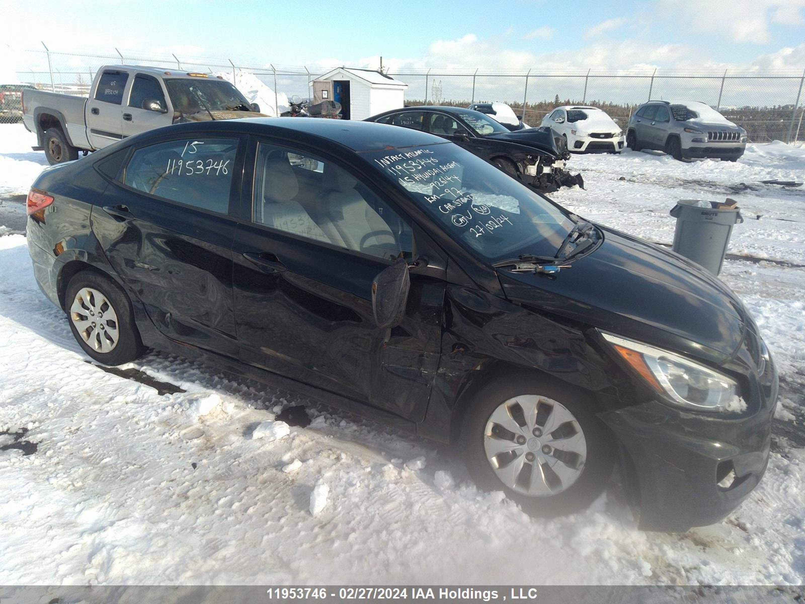 hyundai accent 2015 kmhct4ae2fu926144