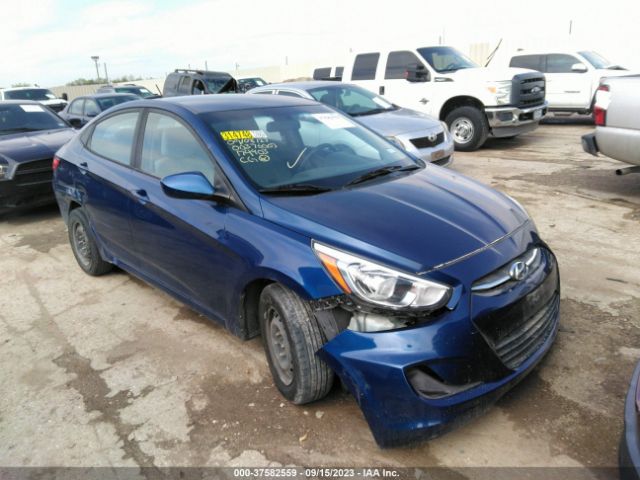 hyundai accent 2017 kmhct4ae2hu174903