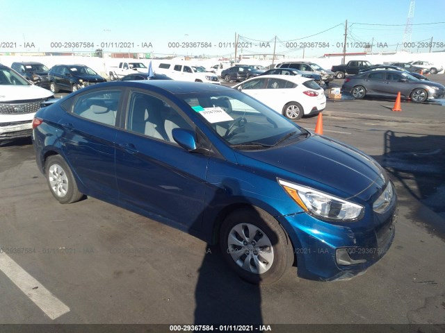 hyundai accent 2017 kmhct4ae2hu185464