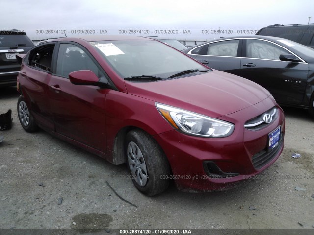 hyundai accent 2017 kmhct4ae2hu185710