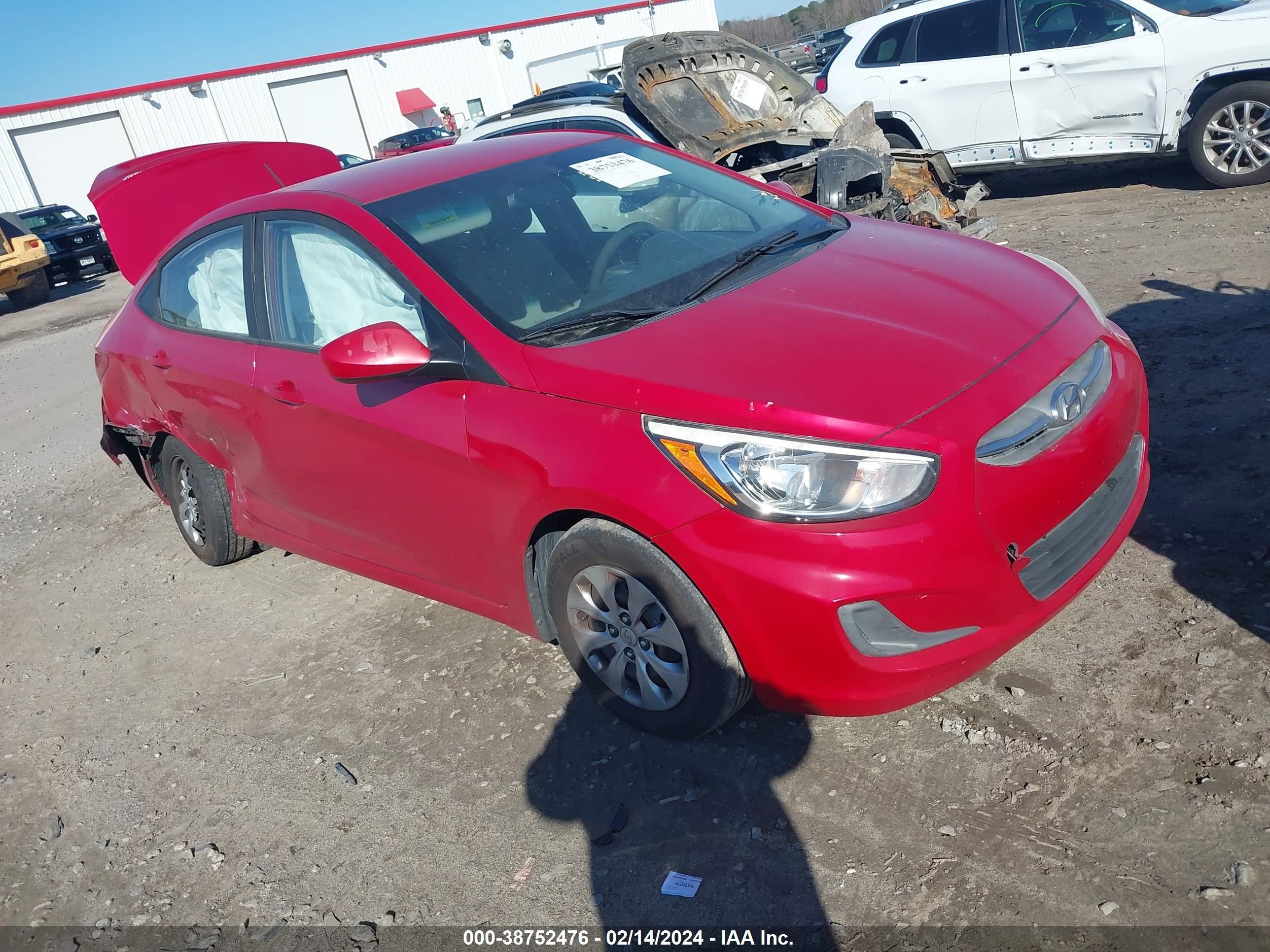 hyundai accent 2017 kmhct4ae2hu187974