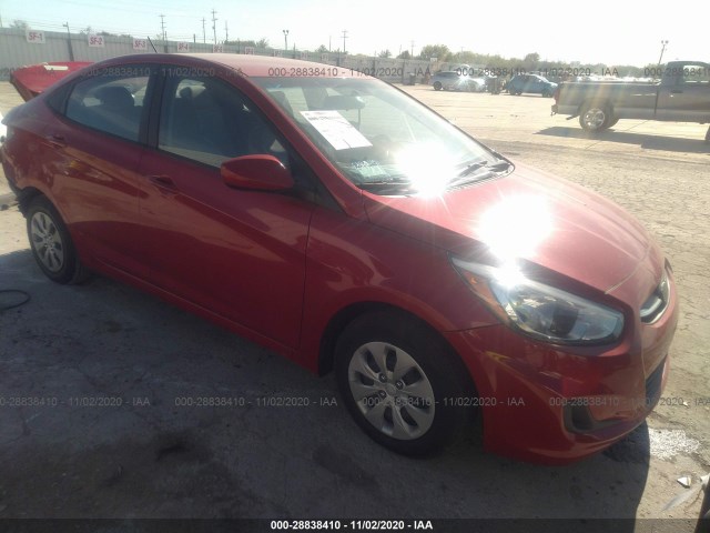 hyundai accent 2017 kmhct4ae2hu272667