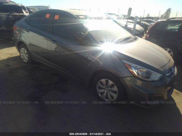 hyundai accent 2017 kmhct4ae2hu309152