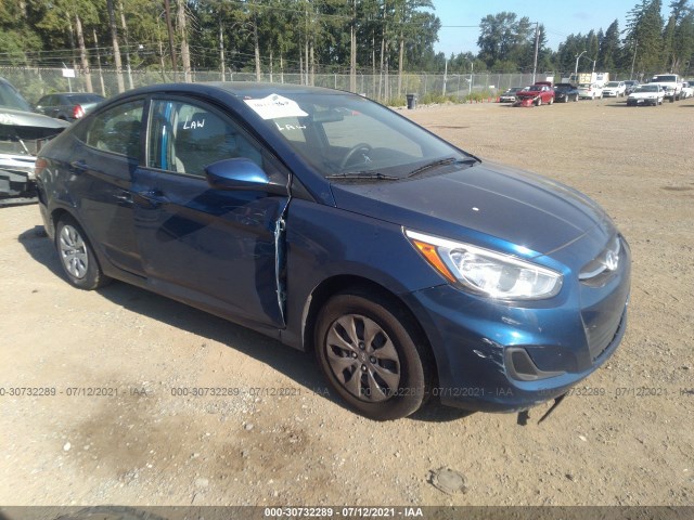 hyundai accent 2017 kmhct4ae2hu331751