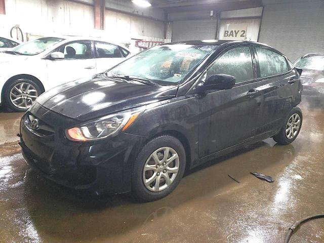 hyundai accent gls 2013 kmhct4ae3du463122