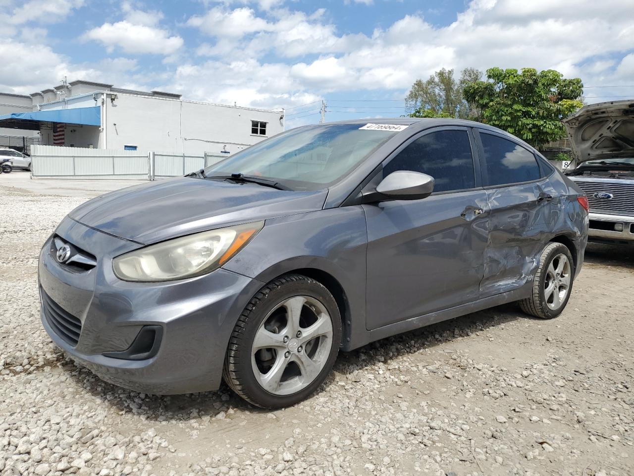 hyundai accent 2013 kmhct4ae3du494080