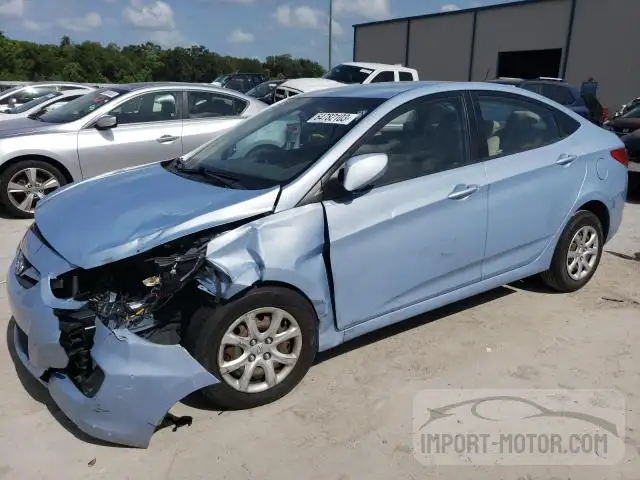 hyundai accent 2013 kmhct4ae3du534688