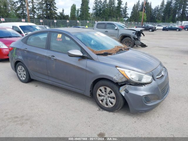 hyundai accent 2015 kmhct4ae3fu886298