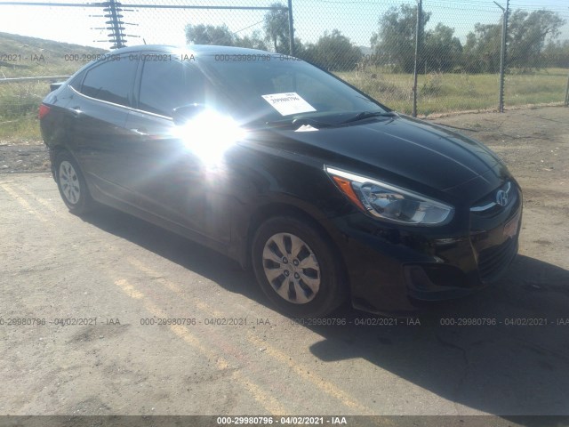 hyundai accent 2016 kmhct4ae3gu130889