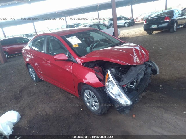 hyundai accent 2017 kmhct4ae3hu194108