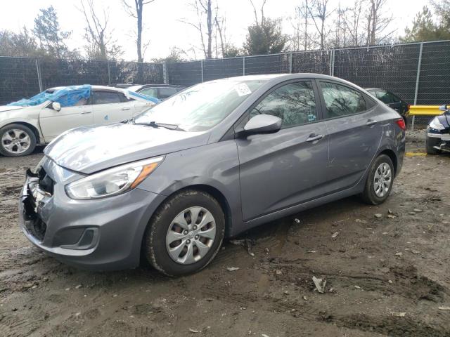 hyundai accent 2017 kmhct4ae3hu254551