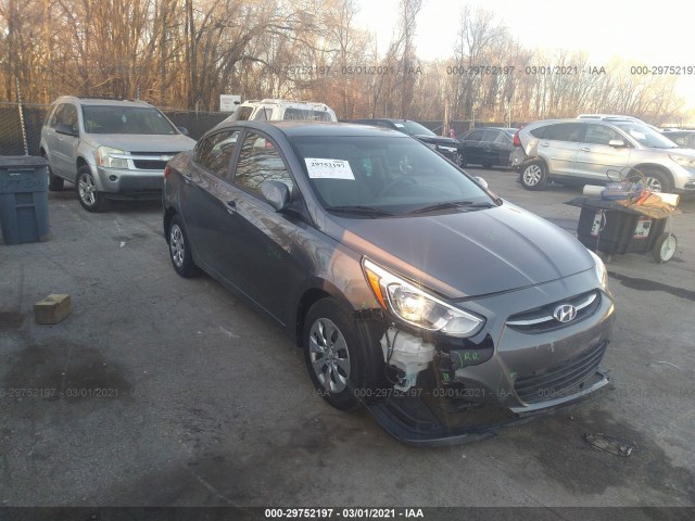 hyundai accent 2017 kmhct4ae3hu289557