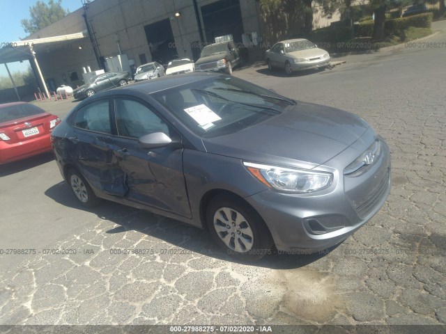 hyundai accent 2017 kmhct4ae3hu332245