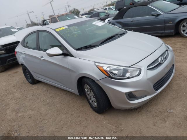 hyundai accent 2017 kmhct4ae3hu346212