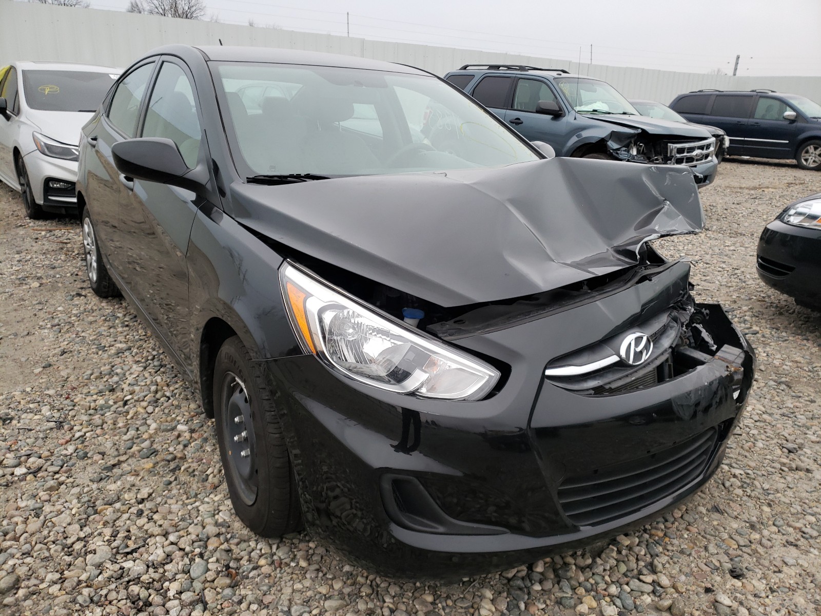 hyundai accent se 2017 kmhct4ae3hu358800