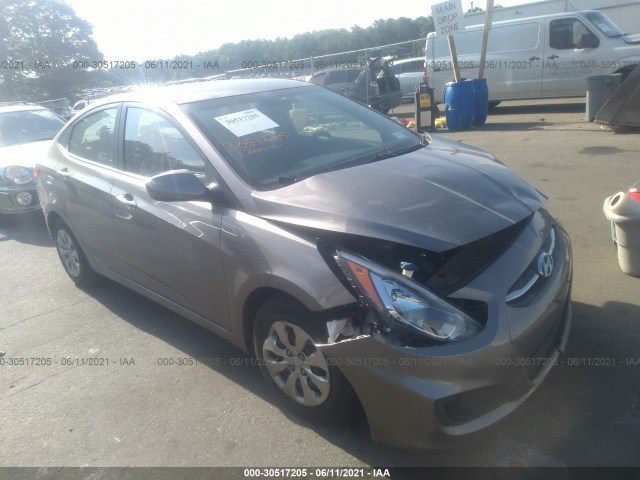 hyundai accent 2017 kmhct4ae3hu363124