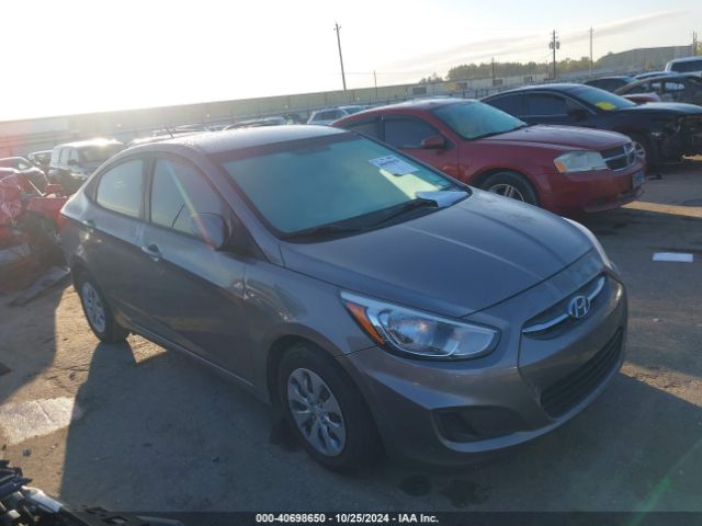 hyundai accent 2017 kmhct4ae3hu391571