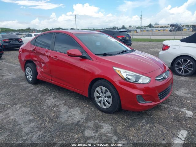 hyundai accent 2016 kmhct4ae4gu124471