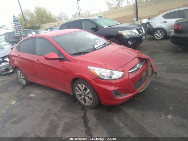 hyundai accent 2017 kmhct4ae4hu225639