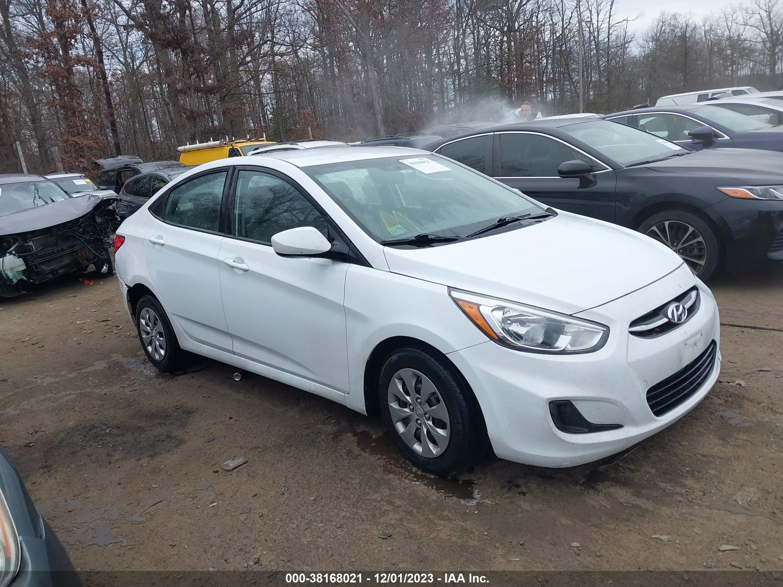 hyundai accent 2017 kmhct4ae4hu248189