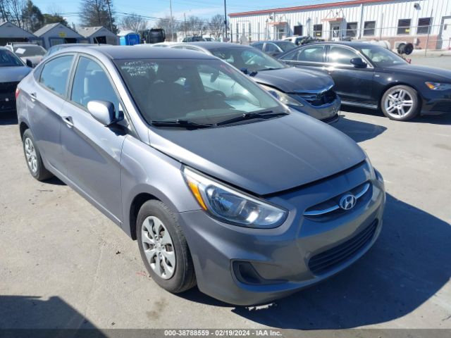 hyundai accent 2017 kmhct4ae4hu252548