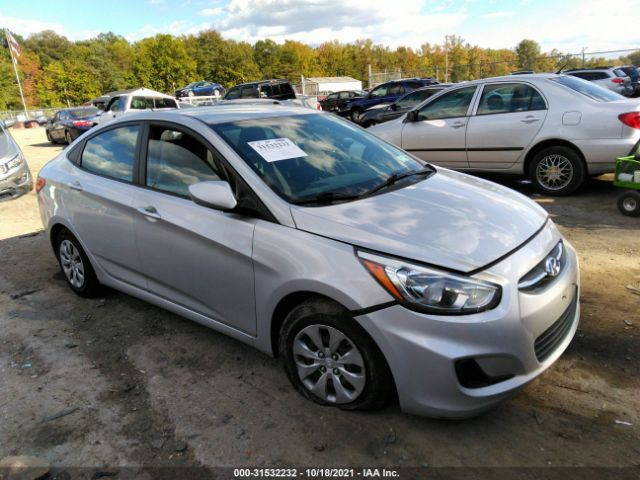 hyundai accent 2017 kmhct4ae4hu265591