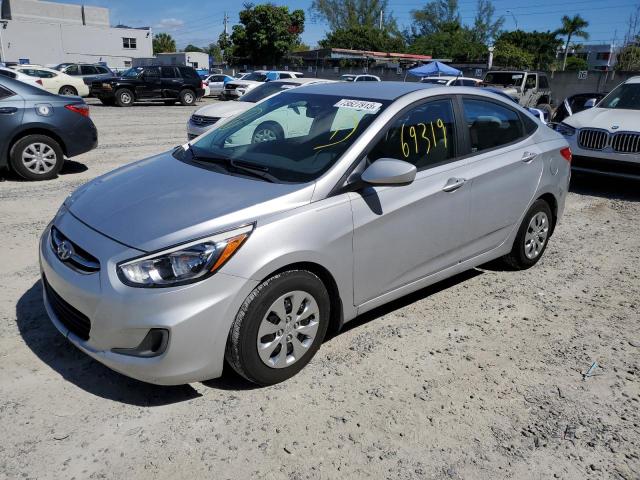 hyundai accent 2017 kmhct4ae4hu288434