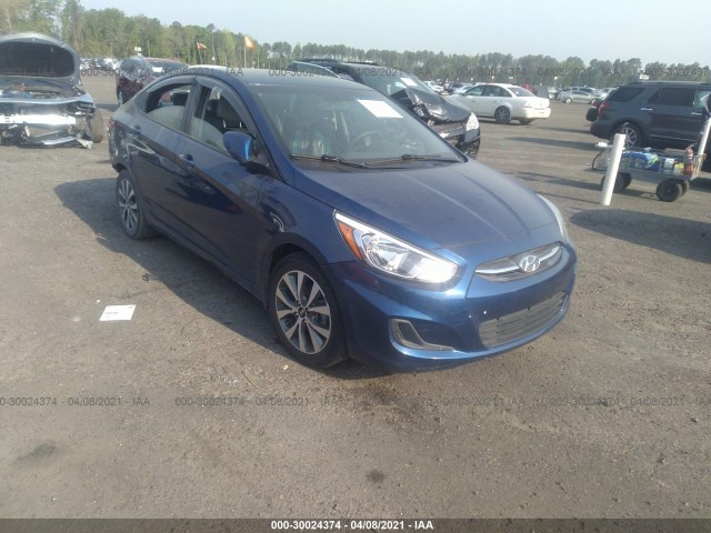 hyundai accent 2017 kmhct4ae4hu331721