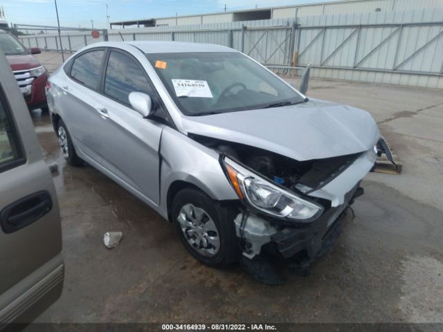 hyundai accent 2017 kmhct4ae4hu343349