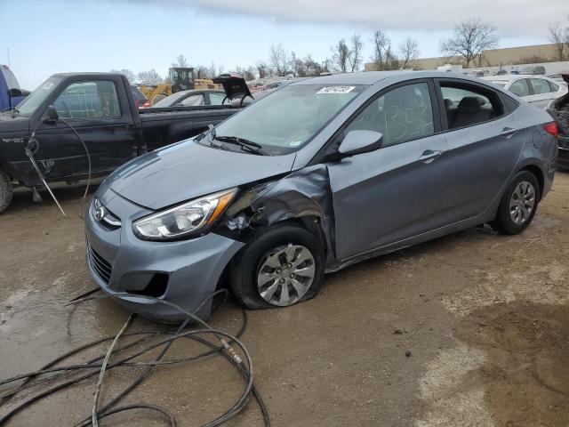 hyundai accent se 2017 kmhct4ae4hu353766