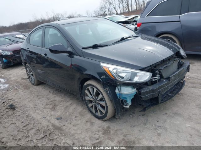 hyundai accent 2017 kmhct4ae4hu359146