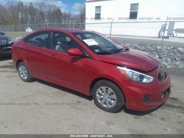 hyundai accent 2017 kmhct4ae4hu365044