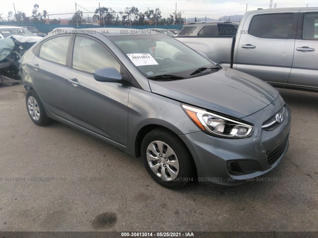 hyundai accent 2017 kmhct4ae4hu378506