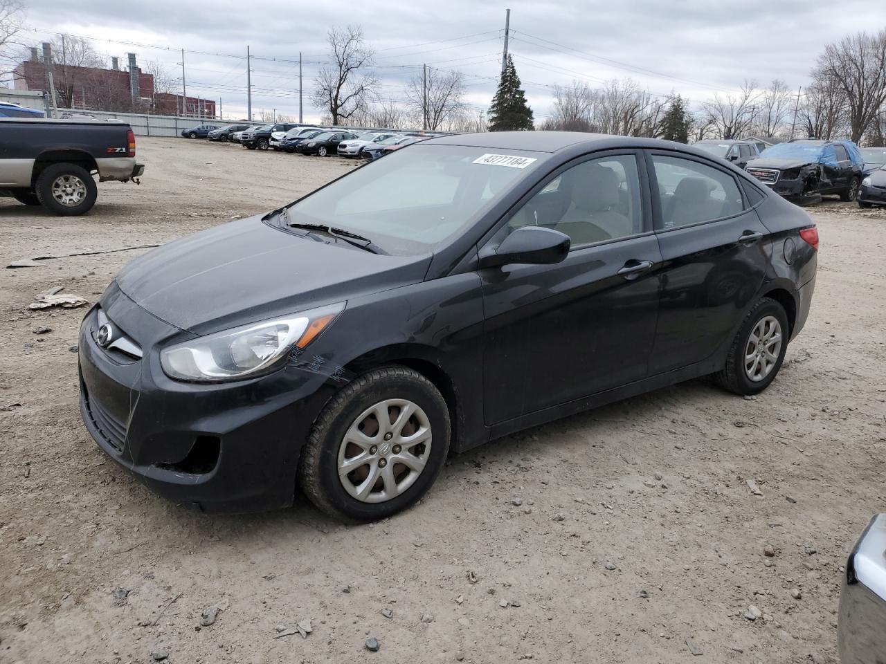 hyundai accent 2013 kmhct4ae5du327803