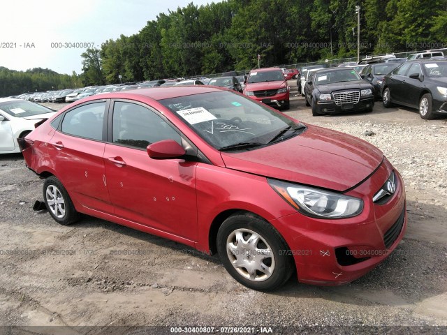 hyundai accent 2013 kmhct4ae5du438450