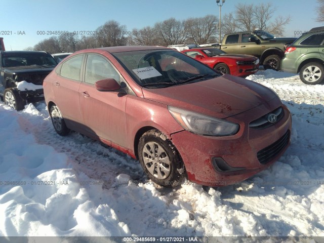 hyundai accent 2017 kmhct4ae5hu278477