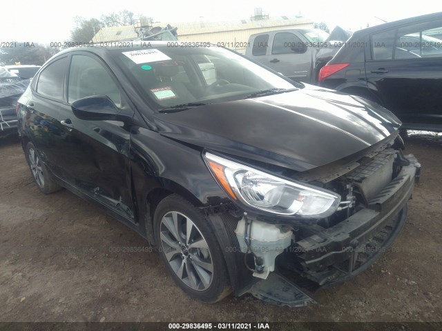 hyundai accent 2017 kmhct4ae5hu351895