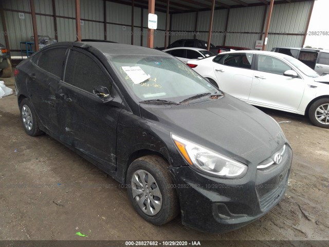 hyundai accent 2017 kmhct4ae5hu354957