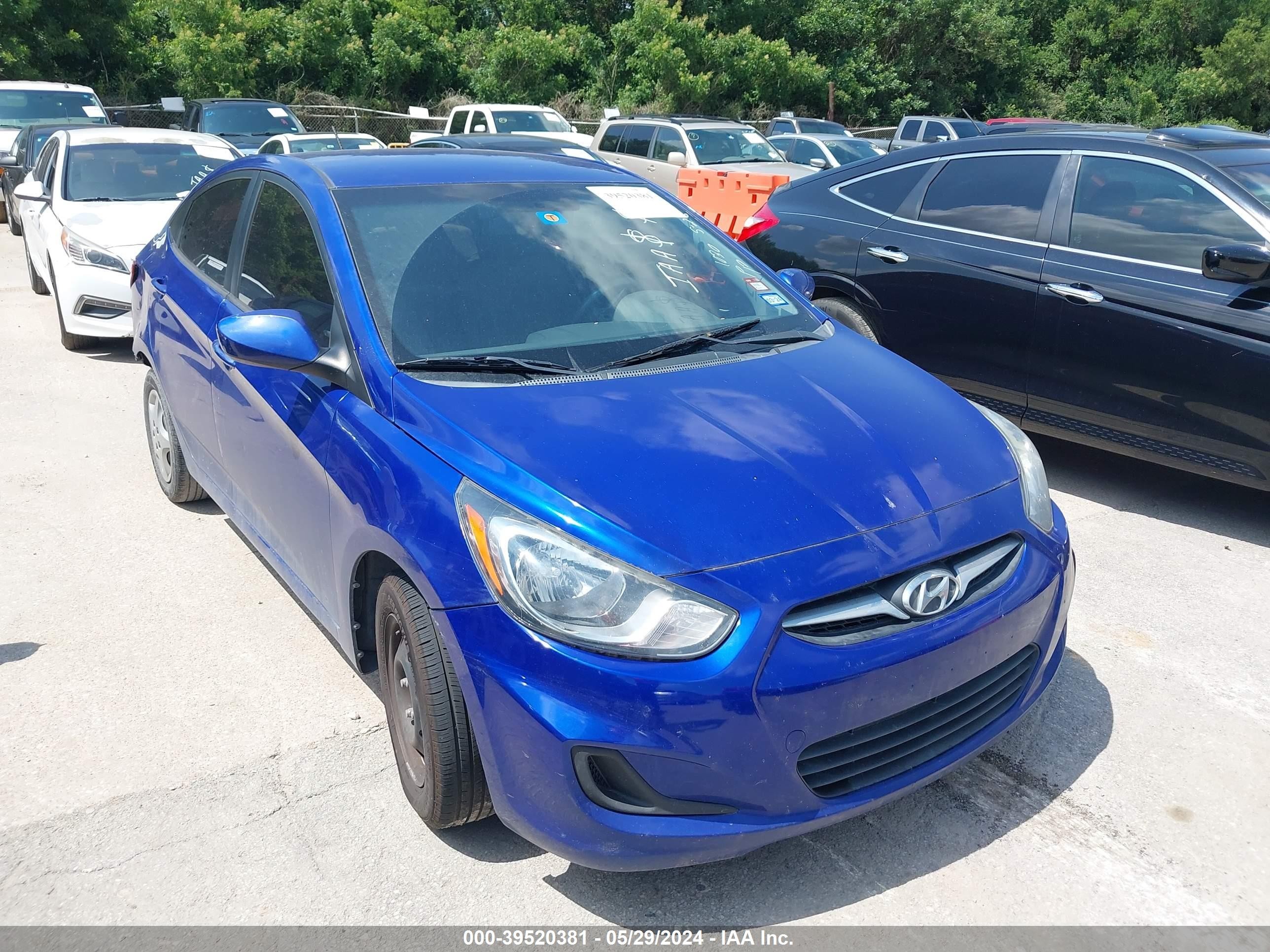 hyundai accent 2013 kmhct4ae6du362205