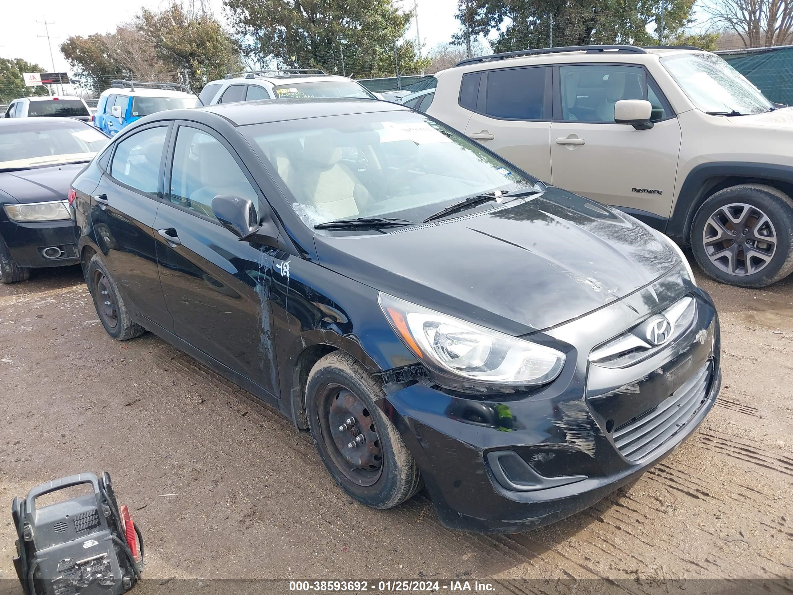 hyundai accent 2014 kmhct4ae6eu768499