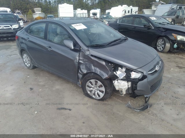 hyundai accent 2016 kmhct4ae6gu016630