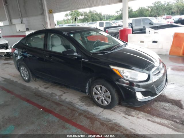 hyundai accent 2017 kmhct4ae6hu172474