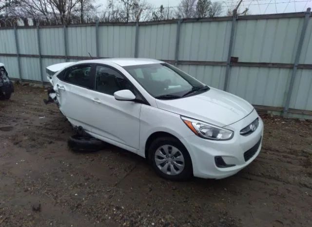 hyundai accent 2017 kmhct4ae6hu193325