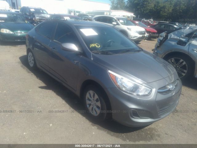 hyundai accent 2017 kmhct4ae6hu196726