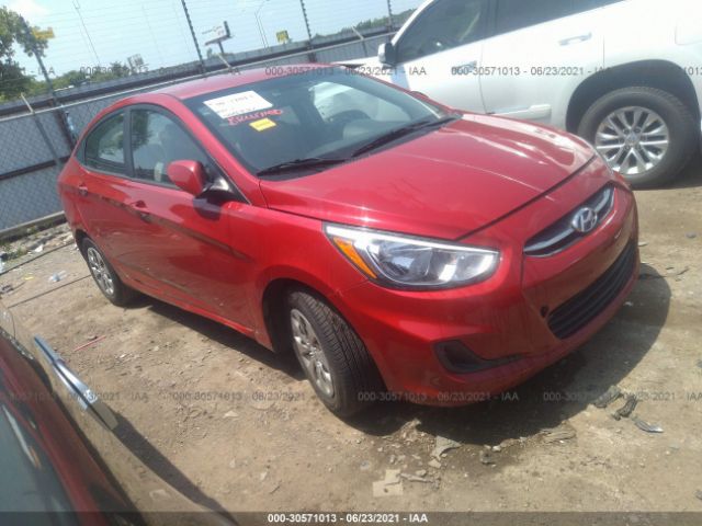 hyundai accent 2017 kmhct4ae6hu207692