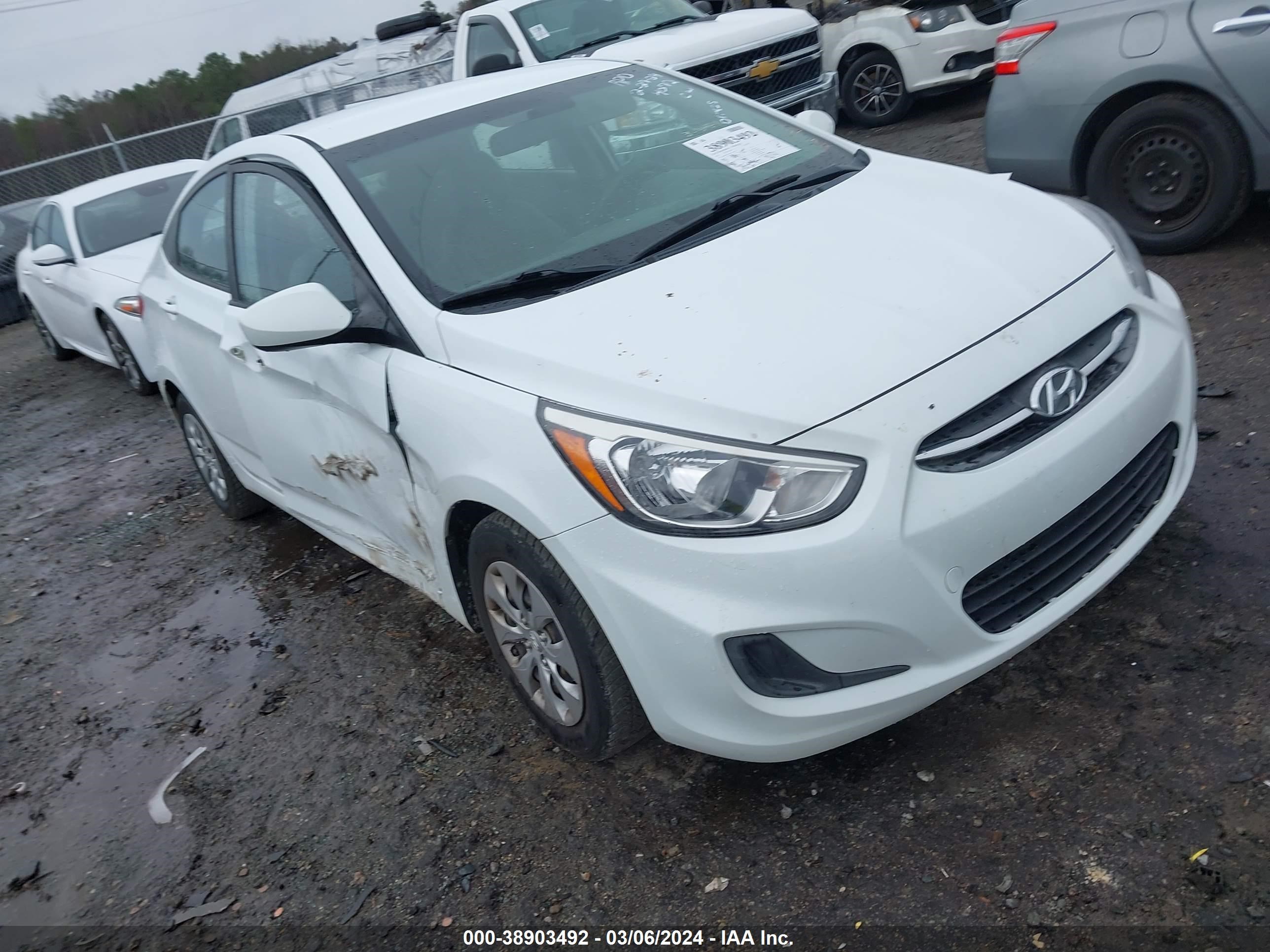 hyundai accent 2017 kmhct4ae6hu224072