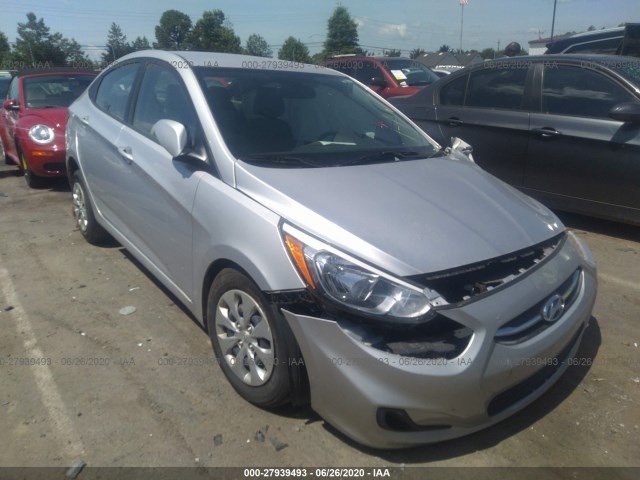 hyundai accent 2017 kmhct4ae6hu230549