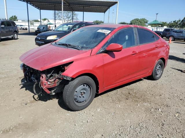 hyundai accent se 2017 kmhct4ae6hu250705